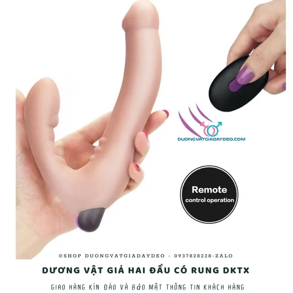 Làm Thế Nào Dương Vật Giả 2 Đầu Có Rung Thay Đổi Đời Sống Tình Dục?