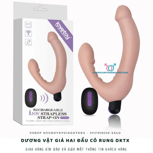 Làm Thế Nào Dương Vật Giả 2 Đầu Có Rung Thay Đổi Đời Sống Tình Dục?