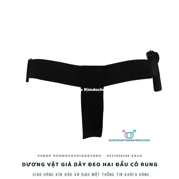 Dương vật giả dây đeo 2 đầu có rung: Bí quyết cho cuộc yêu thăng hoa