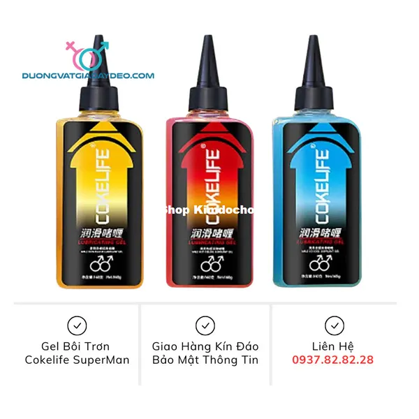 Gel bôi trơn hàng chính hãng CokeLife