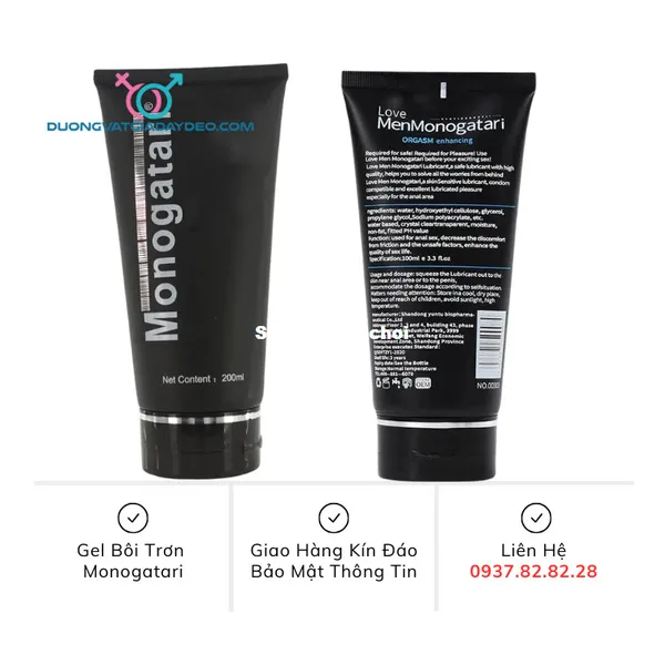 Gel bôi trơn Love Monogatari Giải pháp tăng cường khoái cảm
