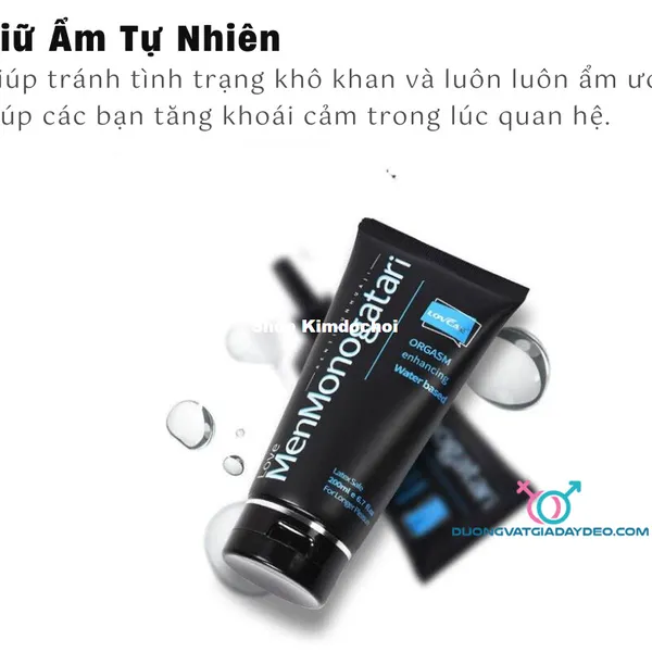 Gel bôi trơn Love Monogatari Giải pháp tăng cường khoái cảm