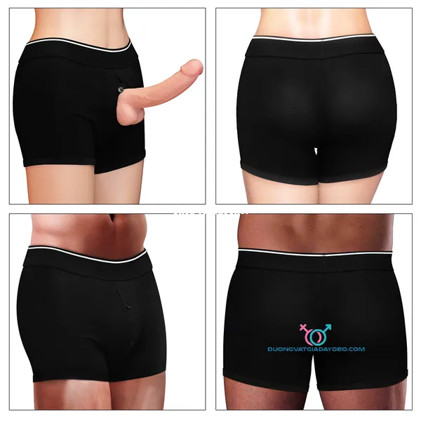 Quần Lovetoy gắn dương vật phụ kiện tiện lợi cho các bạn Les muốn thay đổi dương vật giả