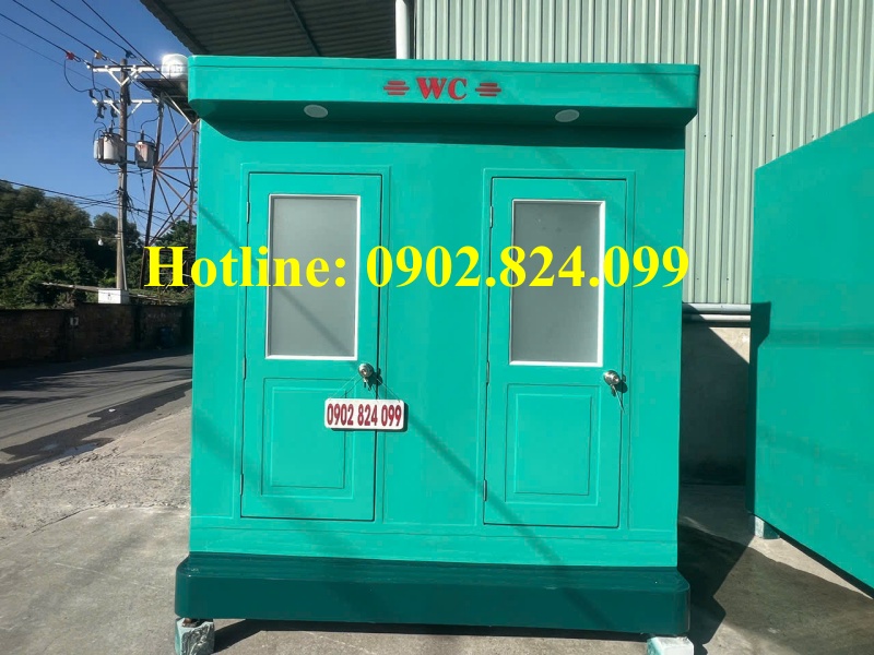 nhà vệ sinh công cộng 2 buồng