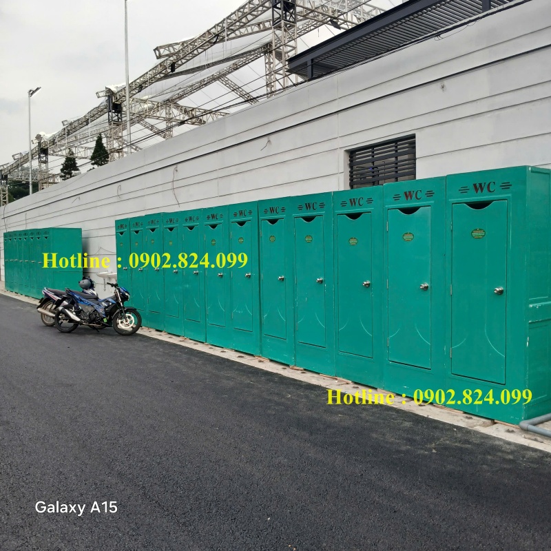 nhà vệ sinh di động cho thuê
