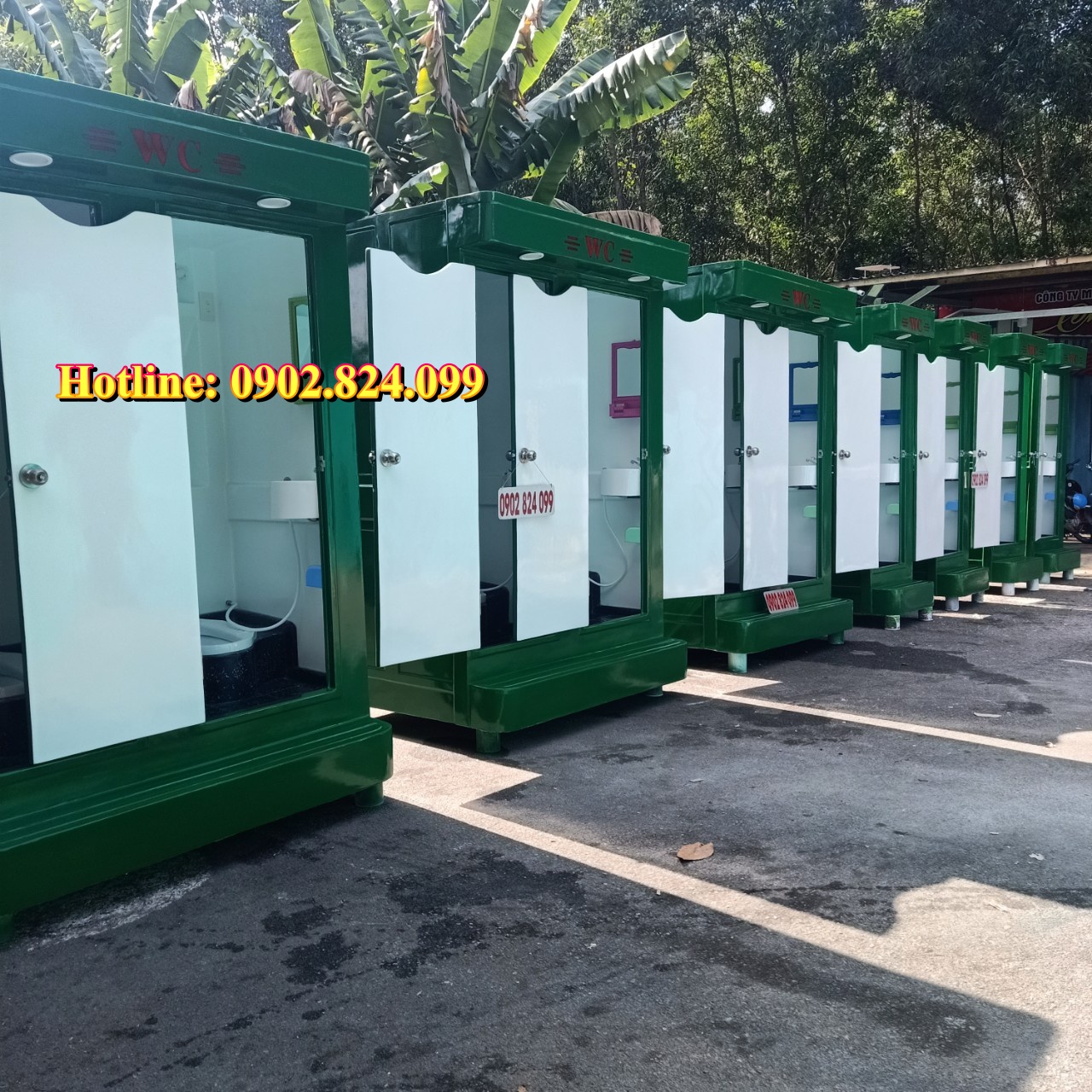 Thuê và bán nhà vệ sinh công cộng