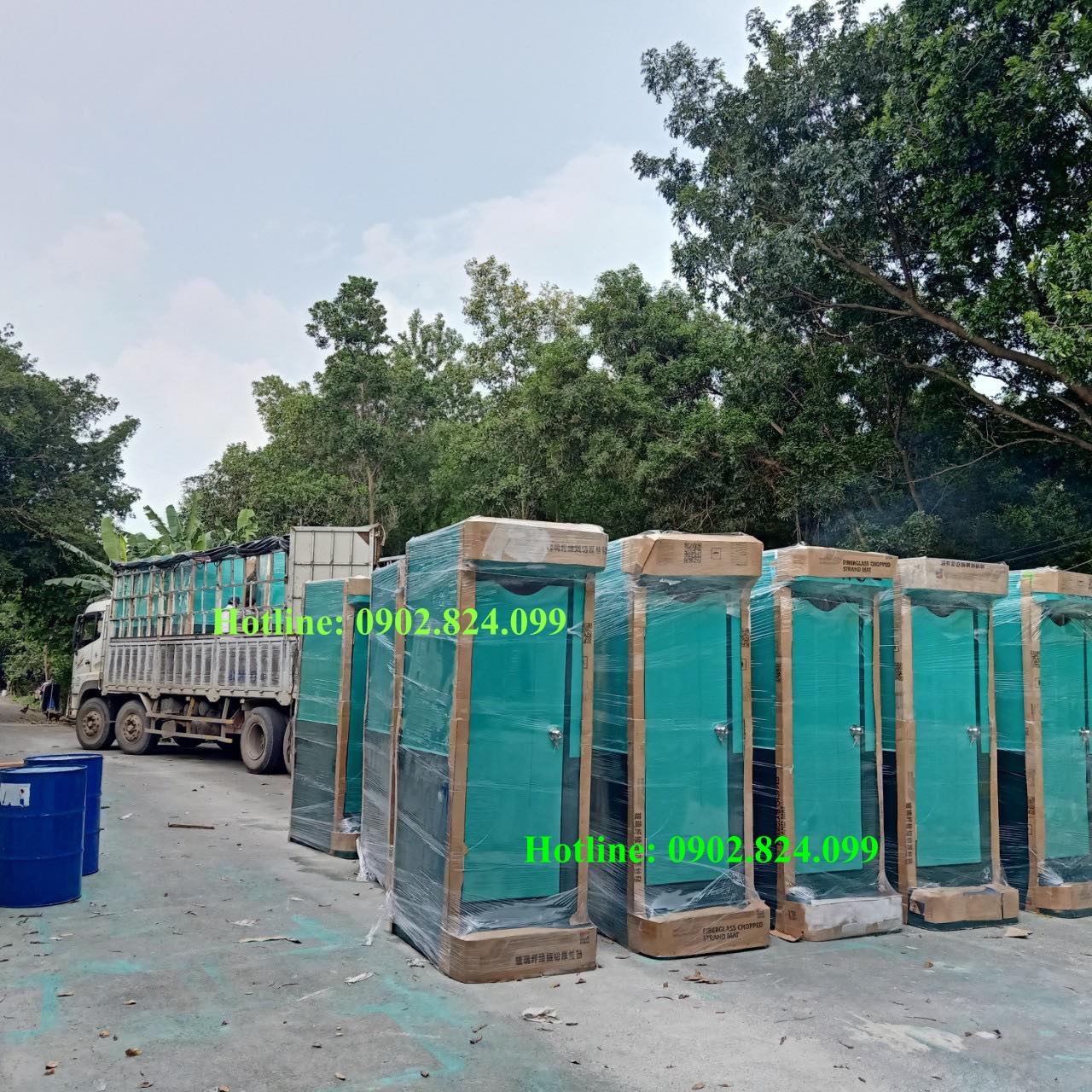 Cho thuê toilet di động