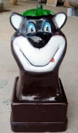 Thùng rác gấu Misa