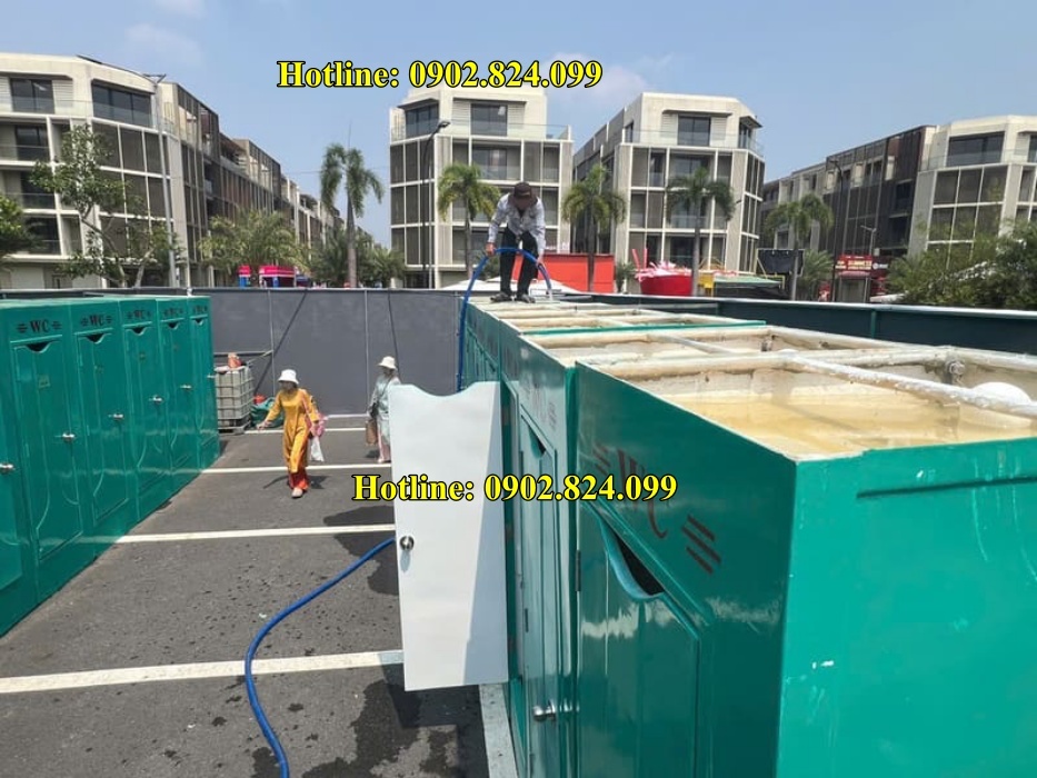 thuê nhà vệ sinh tạm thời