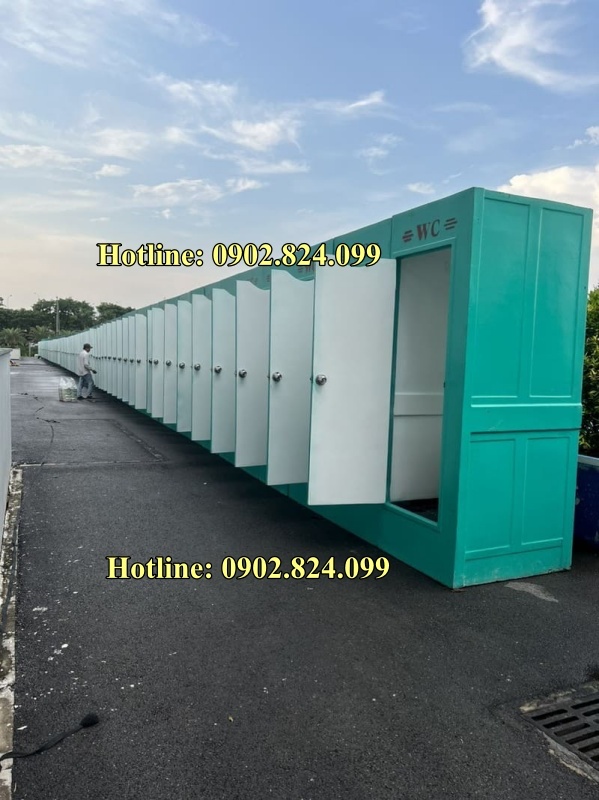 báo giá thuê nhà vệ sinh di động
