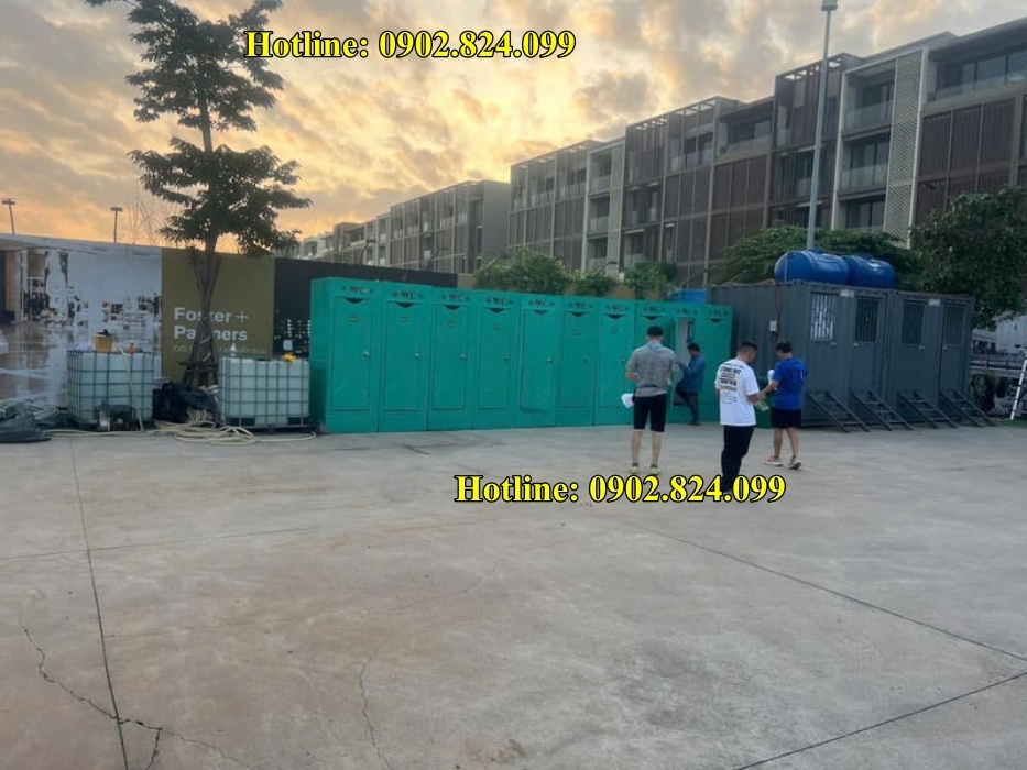 thuê nhà vệ sinh tạm thời