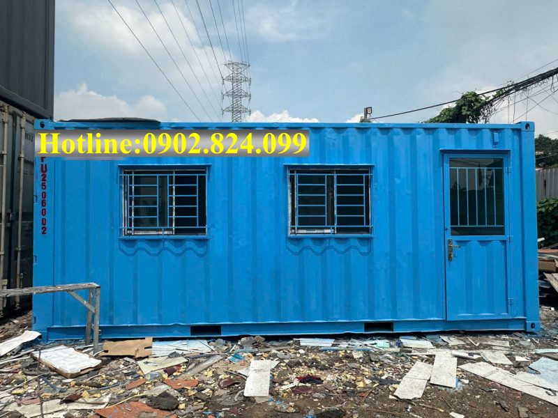 container văn phòng 20 feet có thể mua hoặc thuê