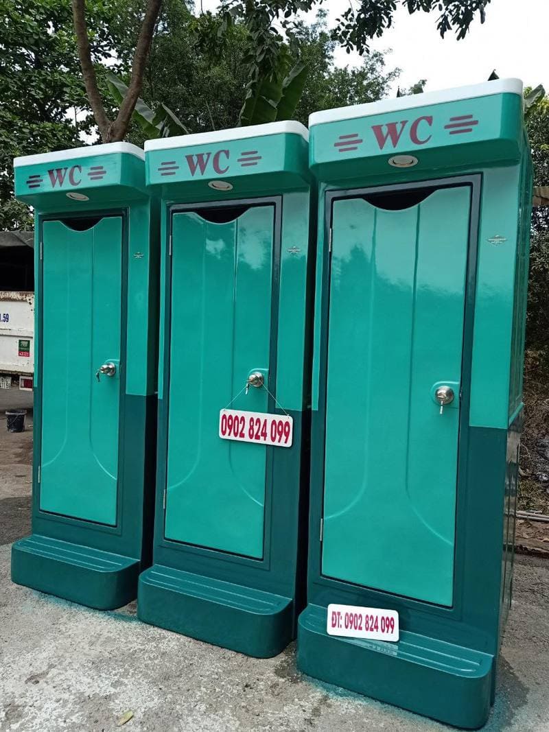 cho thuê nhà vệ sinh công trường