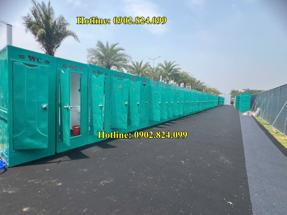 Cho thuê nhà vệ sinh di động