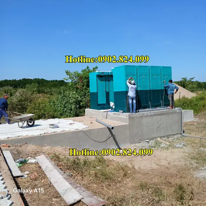Bảng báo gía nhà vệ sinh di động