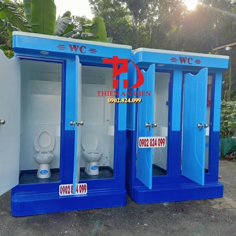 Báo giá nhà vệ sinh di động composite