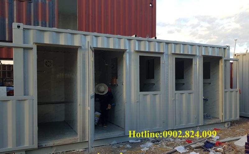 Báo giá thuê container vệ sinh