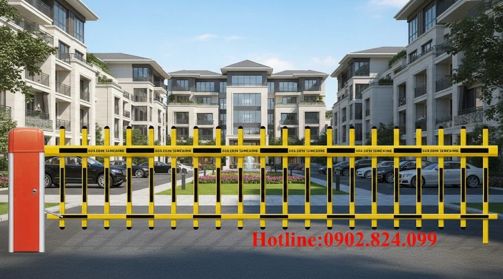 Barrier cổng kéo tự động