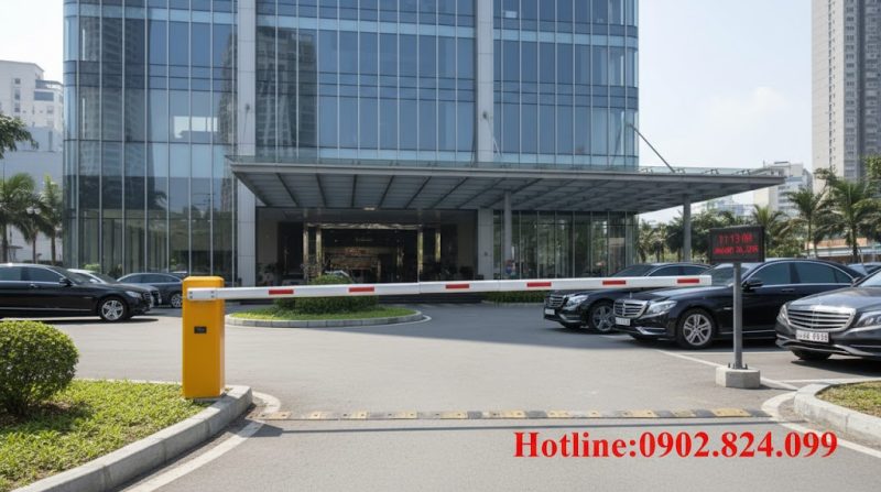 Barie tự động cần thẳng