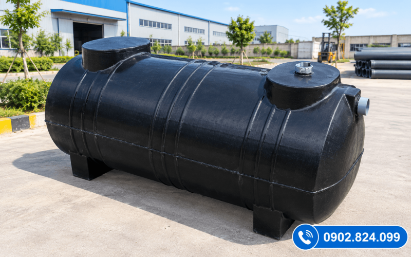 bể phốt composite 3m3 bình dương