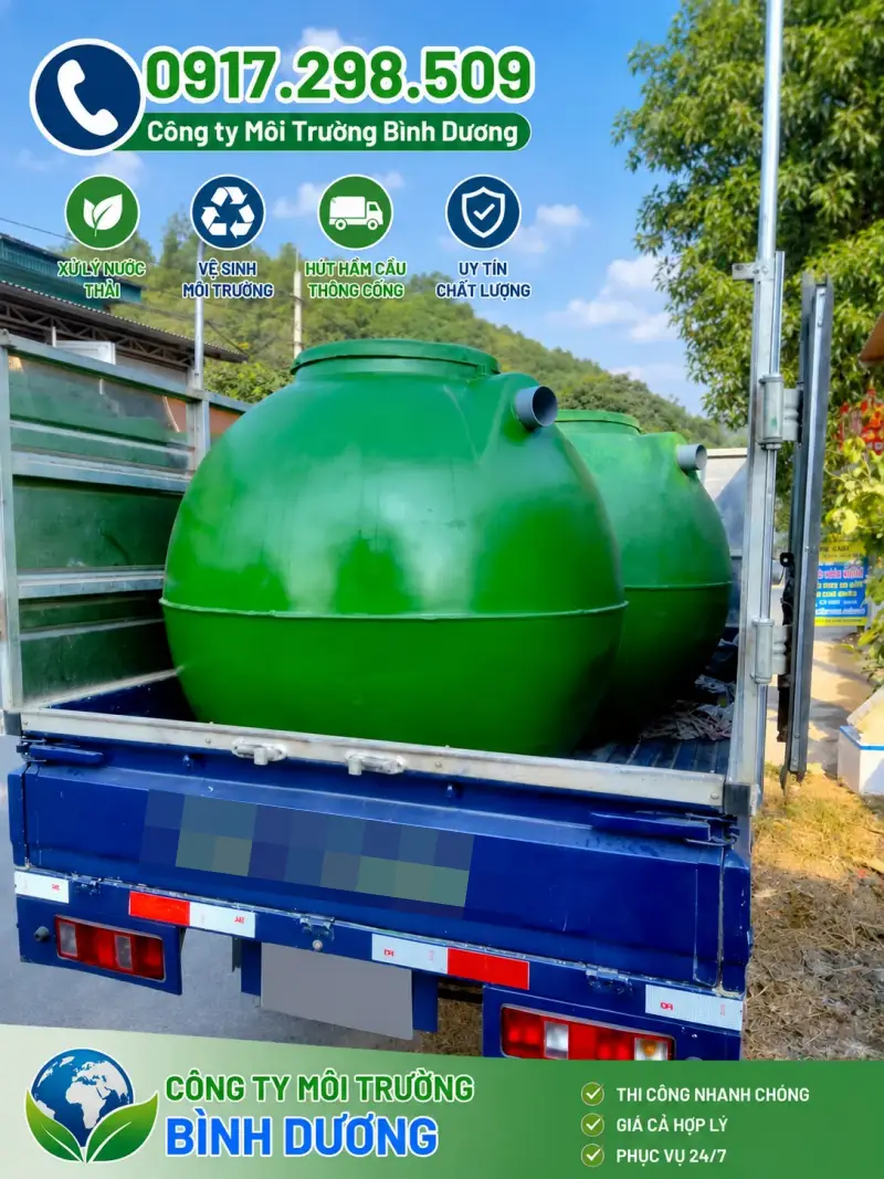 Bể phốt composite giá rẻ