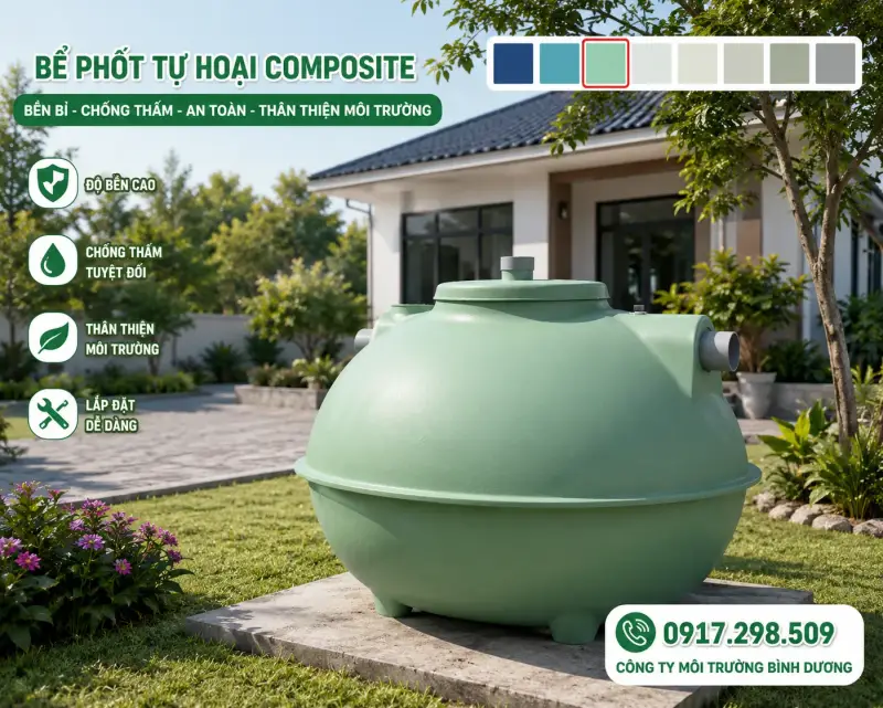 Bể phốt composite giá tận xưởng