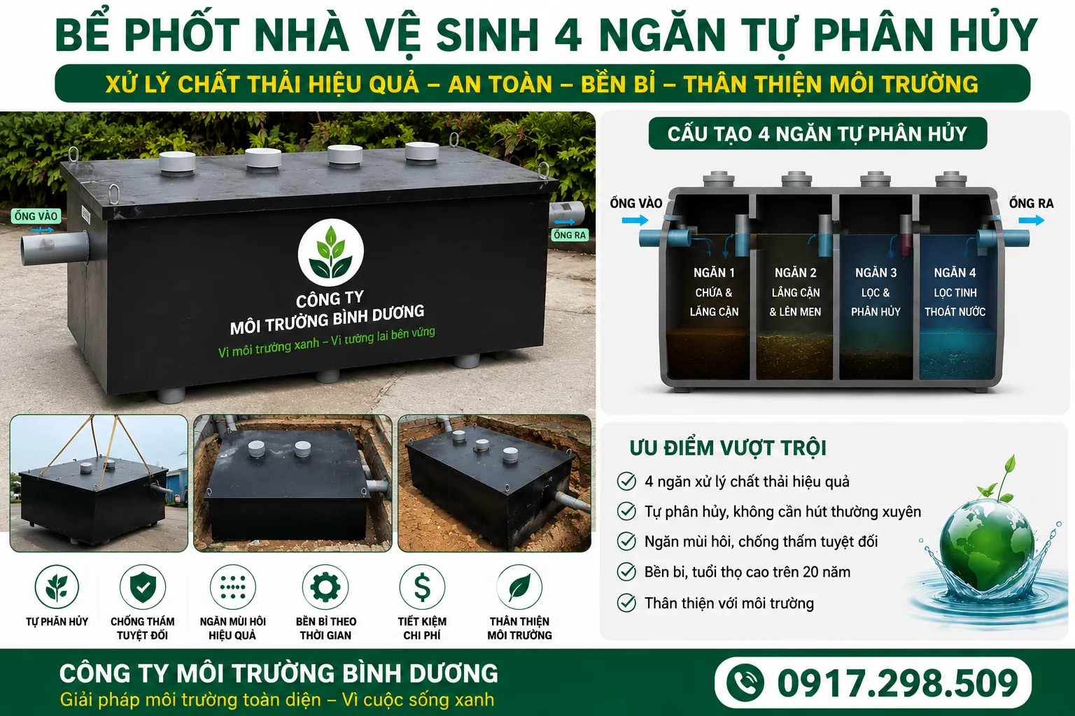 bể phốt composite