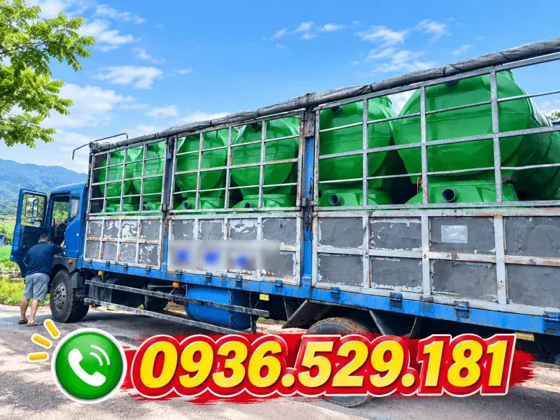 bể tự hoại composite lắp cho nhà trọ