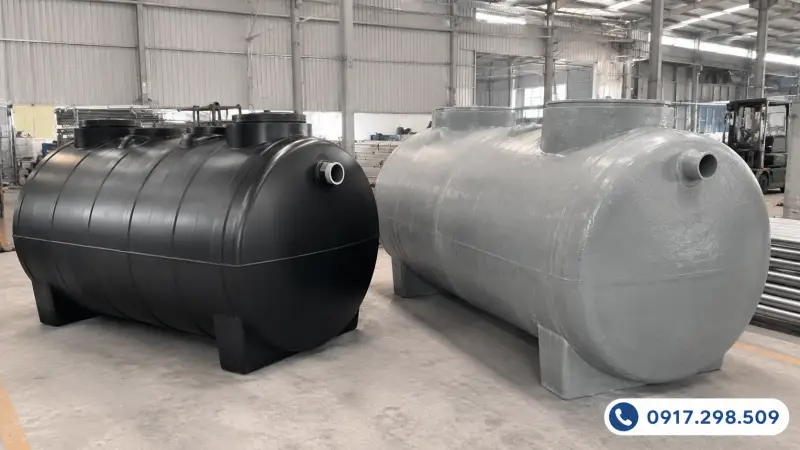 bể tự hoại đúc sẵn cho dự án