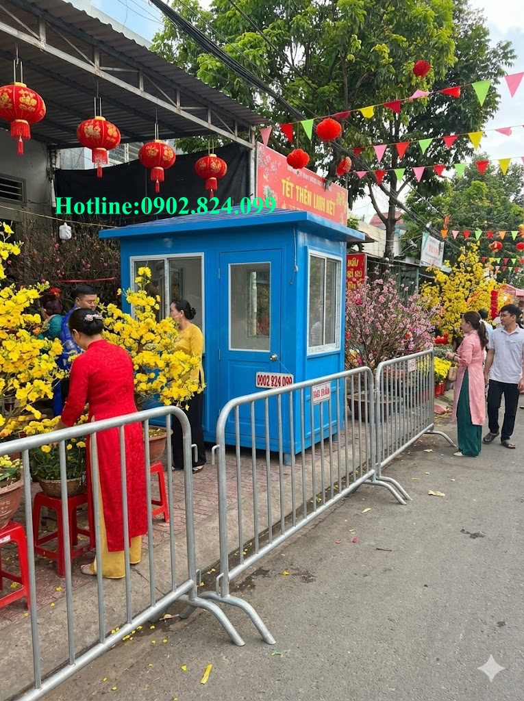 thuê chốt bảo vệ, thu gom rác thải chợ hoa