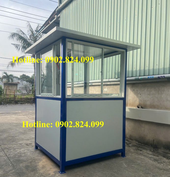 cabin bảo vệ nhôm kính