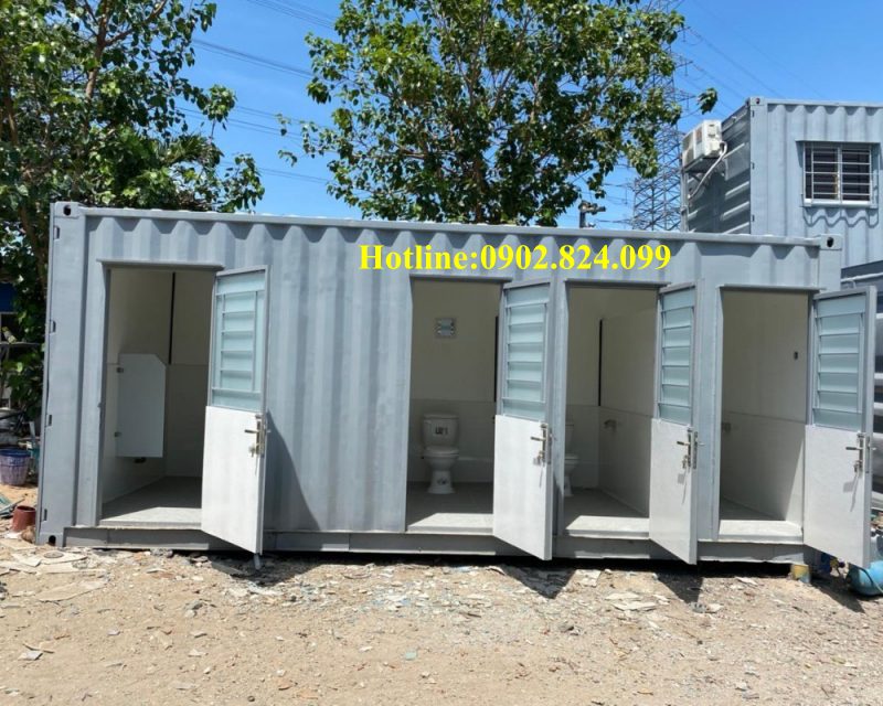 container vệ sinh 20 feet,