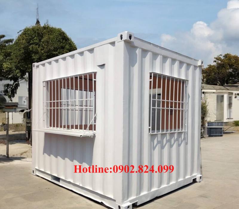 container làm bốt bảo vệ