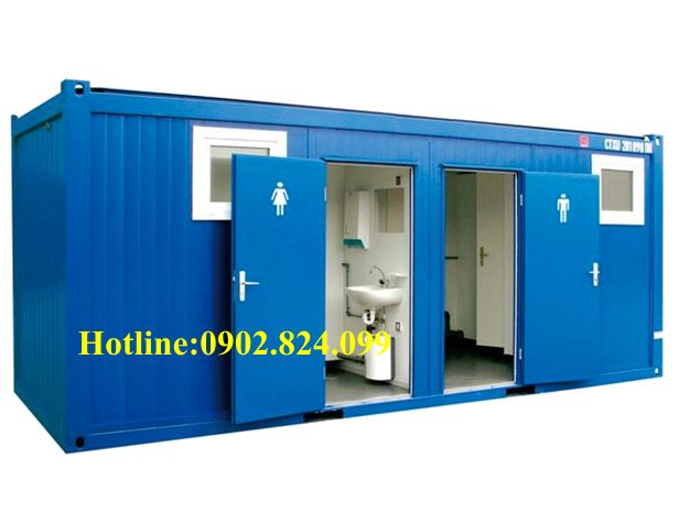 Container toilet 20 feet cho thuê