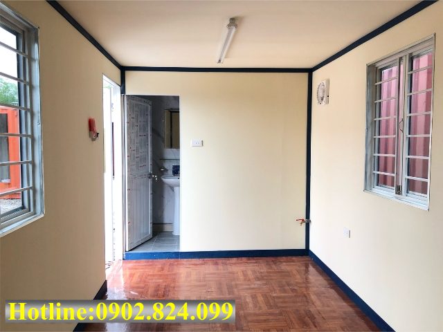 container văn phòng 20 feet có toilet