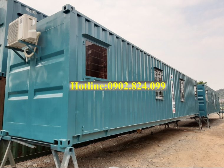 container vệ sinh kèm văn phòng 40 feet