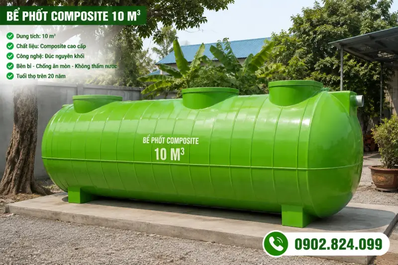 Bồn tự hoại composite
