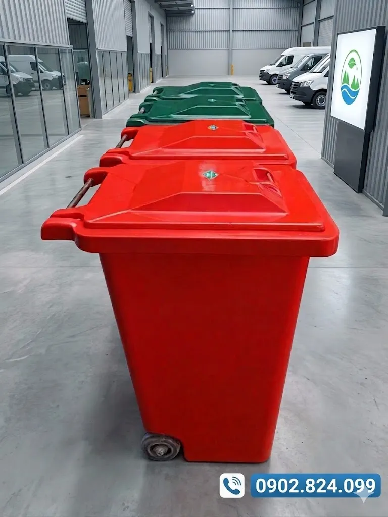 Báo giá thùng rác 240 lít