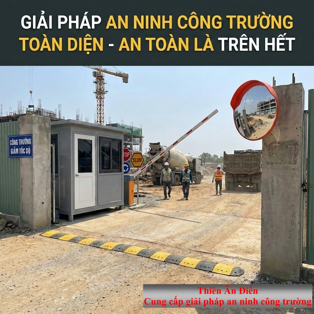 Giải pháp an ninh cho công trường