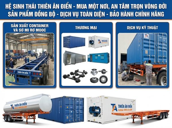 hệ sinh thái Container Thiên Ân Điển