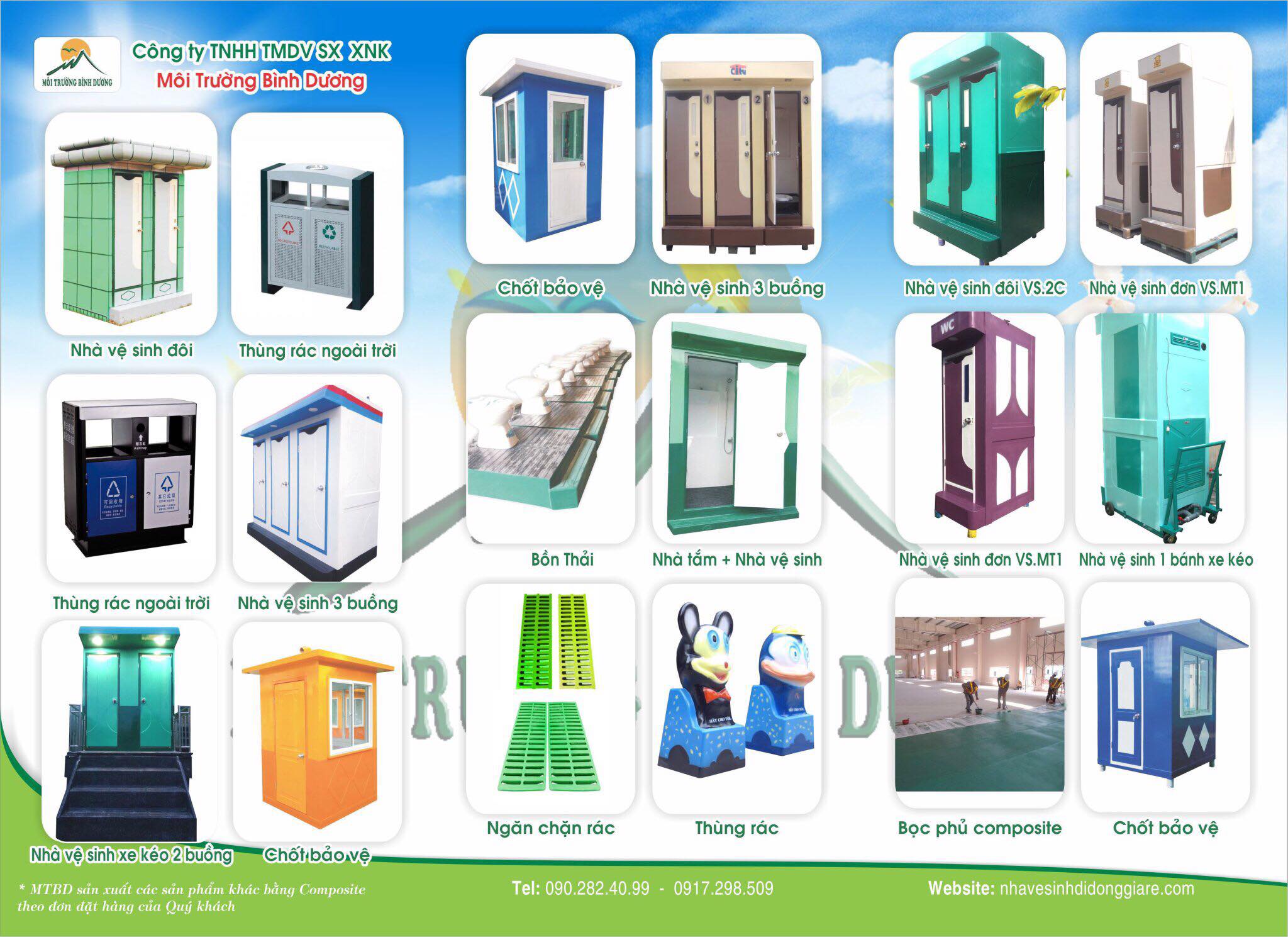 nhà vệ sinh di động