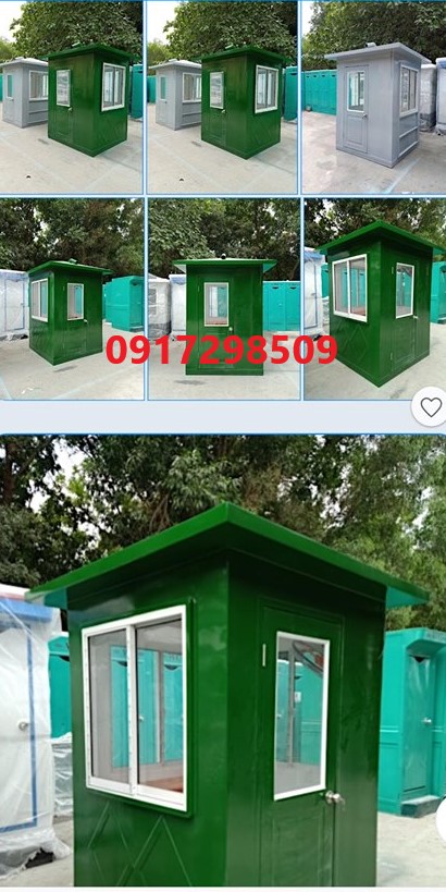 cabin bảo vệ công trình
