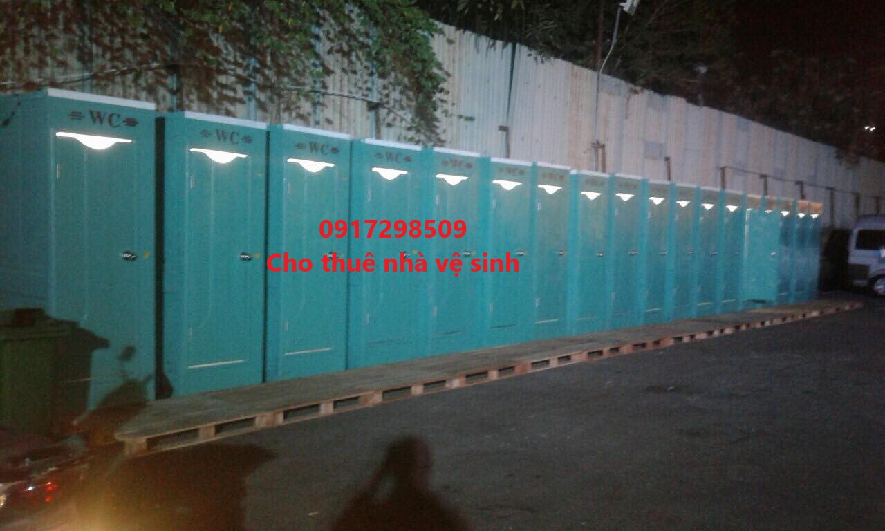 Giá thuê nhà vệ sinh di động