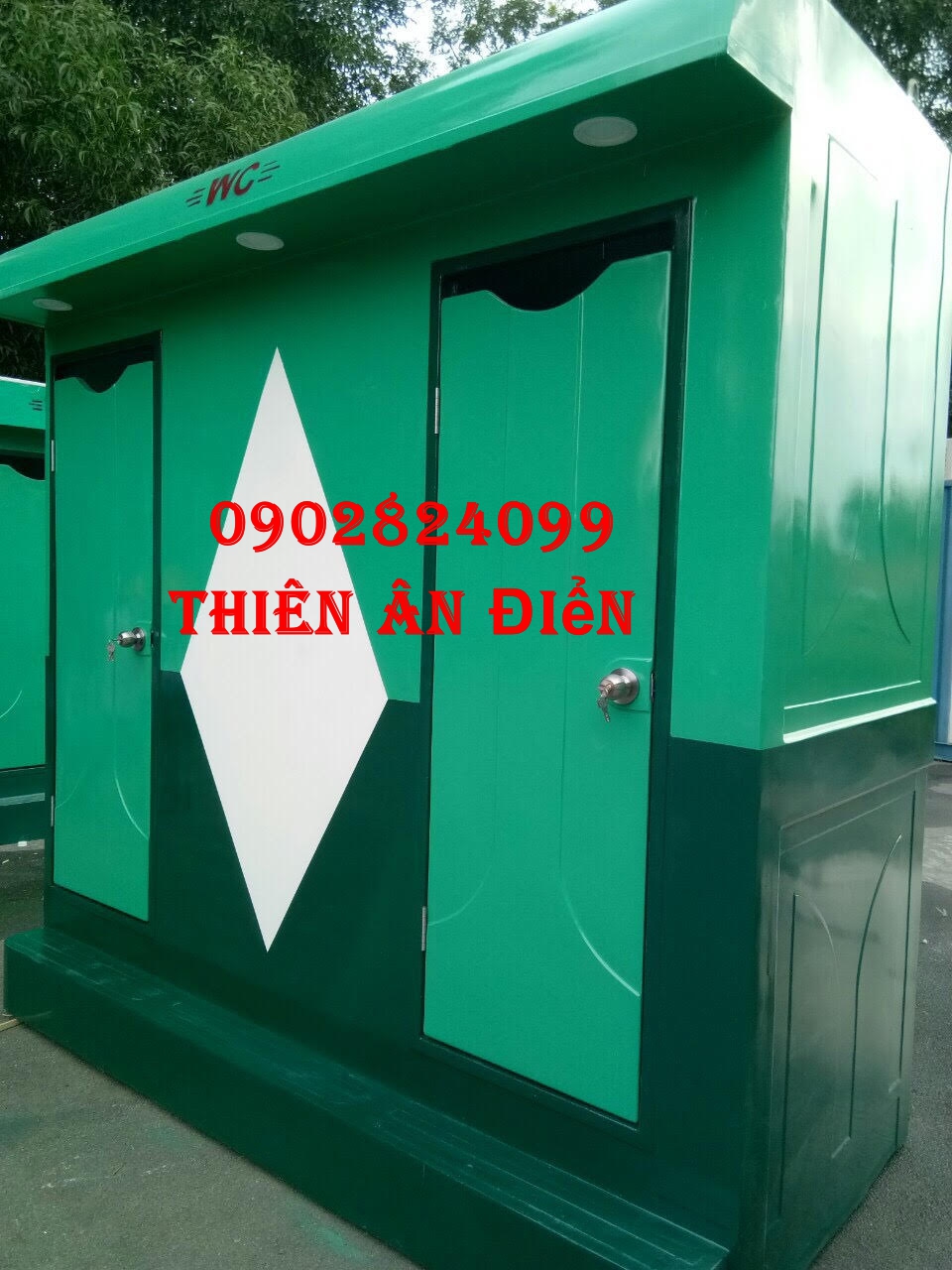 nhà vệ sinh di động