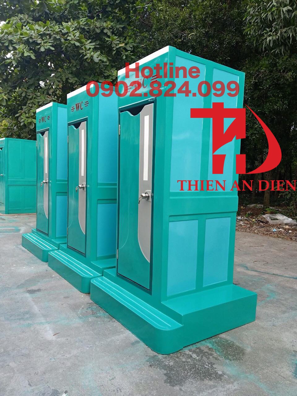 Nhà vệ sinh di động giá bao nhiêu