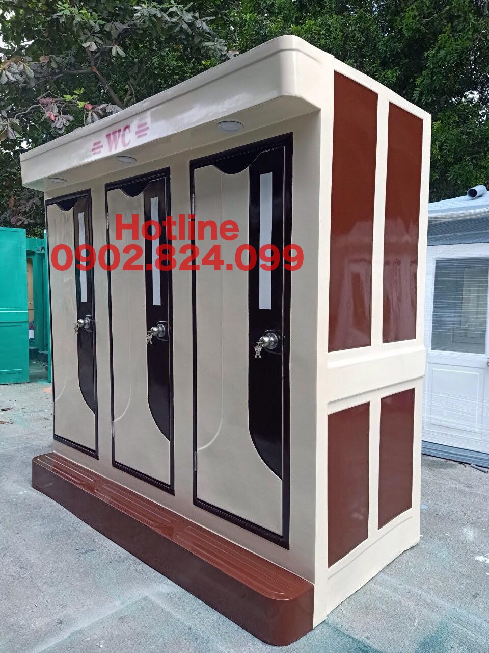 Thuê nhà vệ sinh công cộng