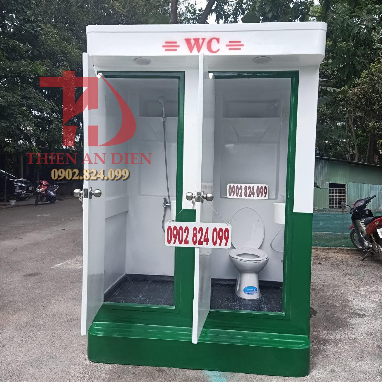 bán nhà vệ sinh công cộng