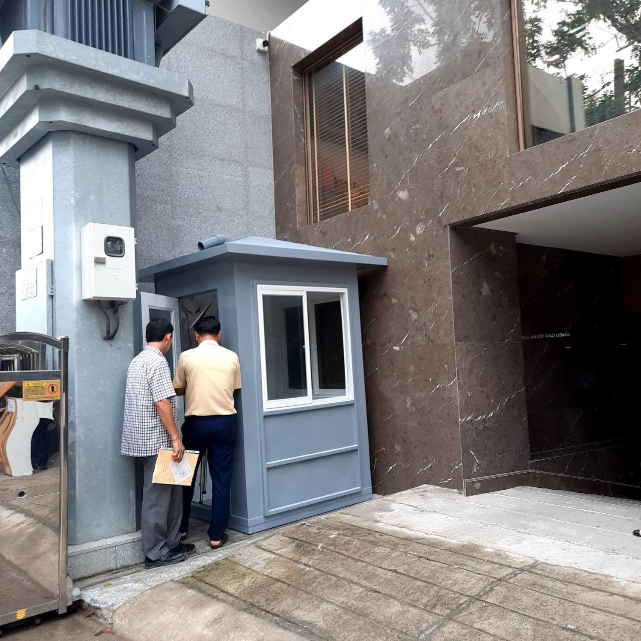 bao giá cabin nhà bảo vệ