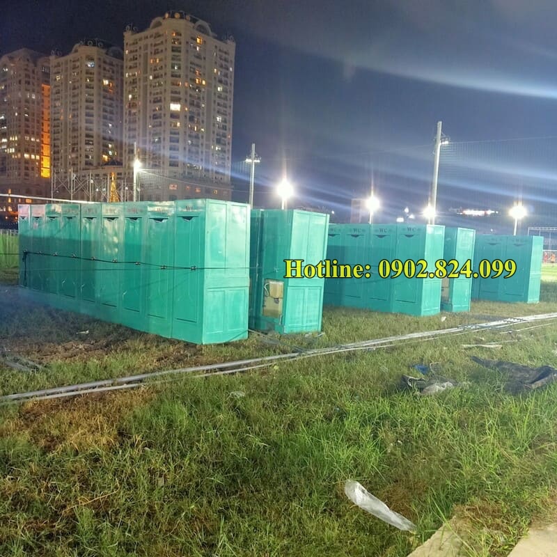 báo giá cho thuê nhà vệ sinh di động