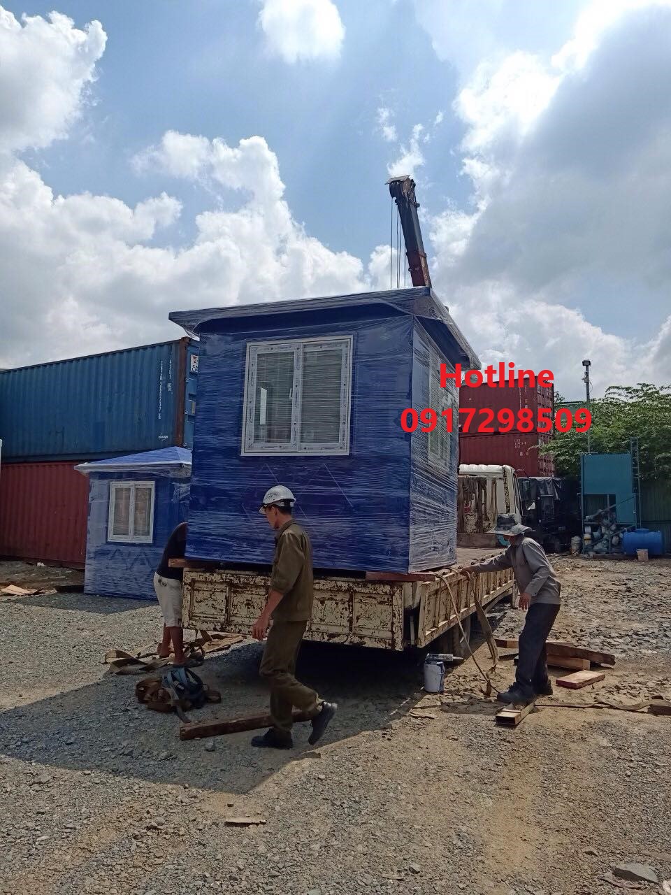 bốt gác bảo vệ composite